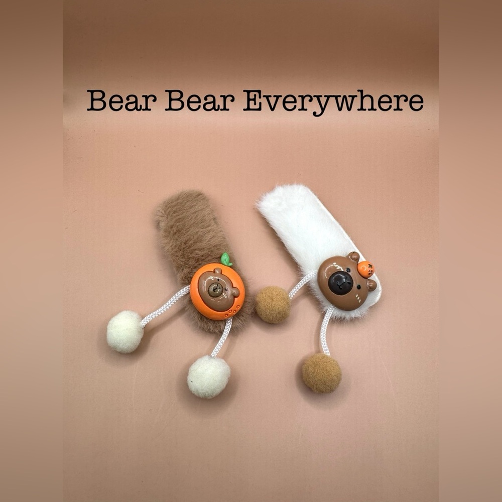 Cute Bear Hairclip